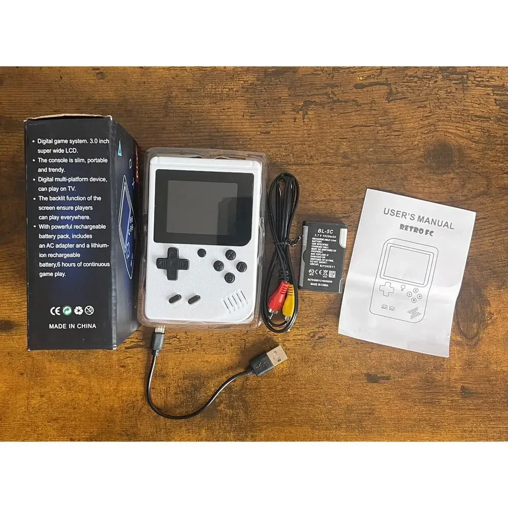 Game Box Plus Retro Handheld Gaming Console NIB Tested